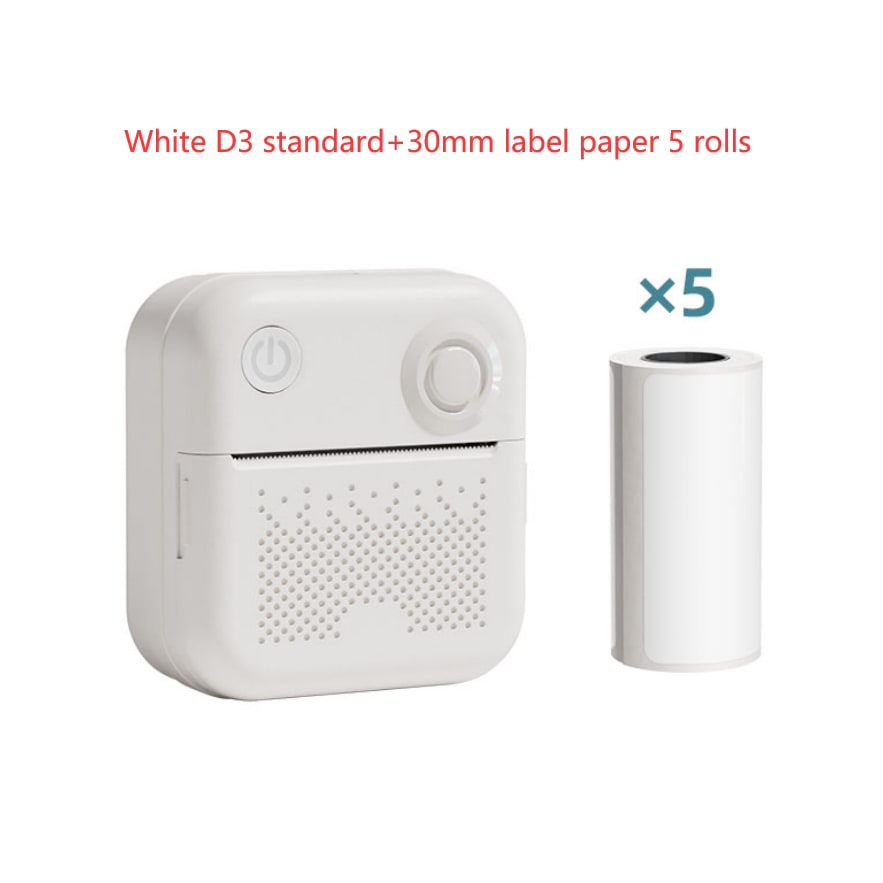 Portable Thermal Label Printer with Bluetooth Wireless Connectivity for Handheld Direct Printing - Image 13