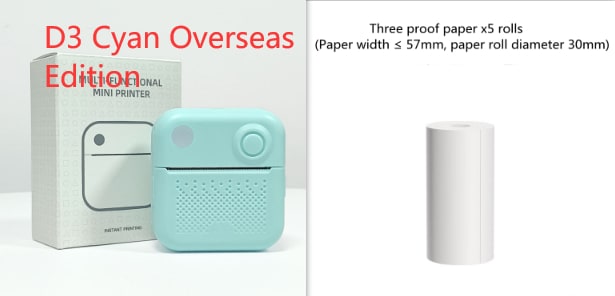 Portable Thermal Label Printer with Bluetooth Wireless Connectivity for Handheld Direct Printing - Image 2
