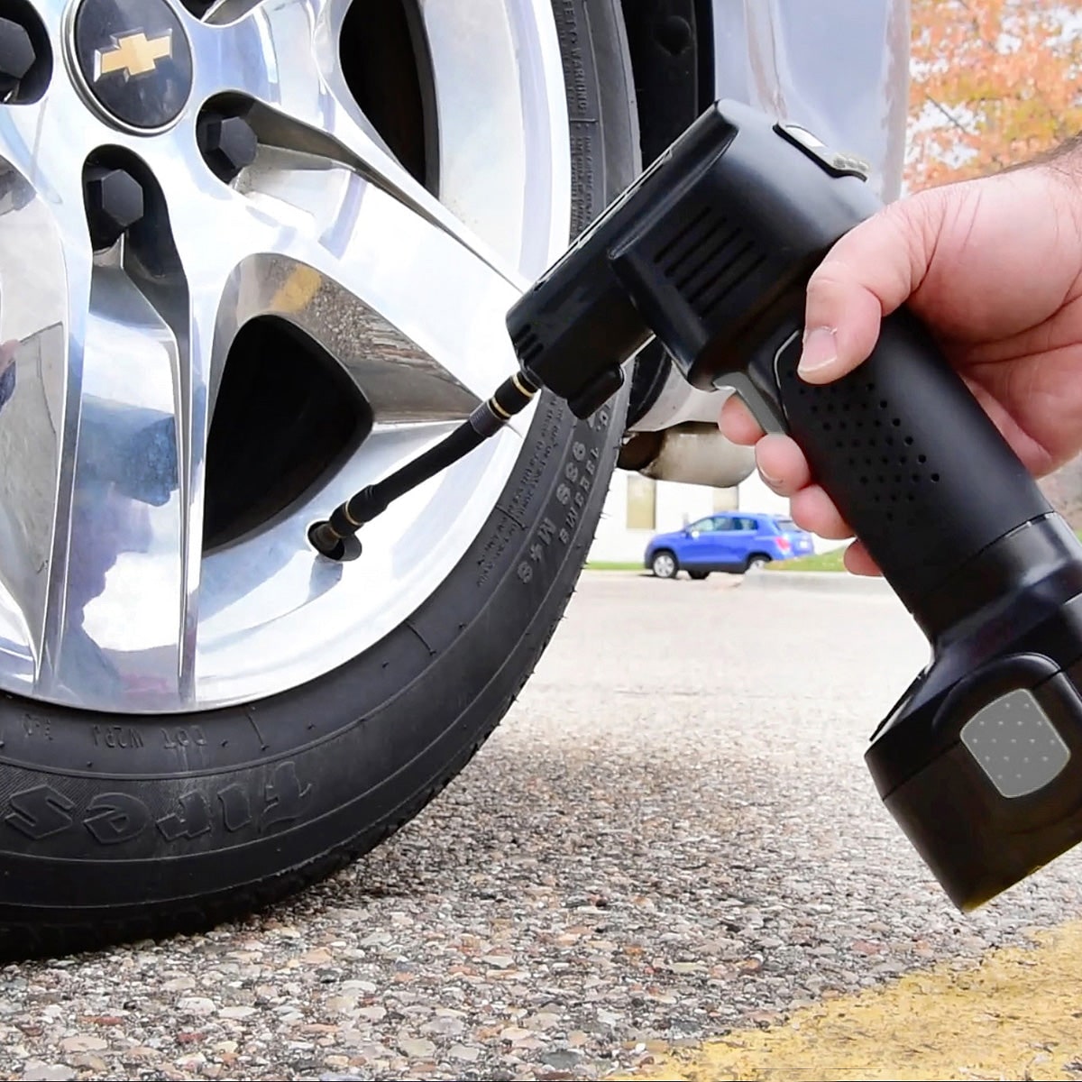 Portable Tire Inflator Cordless Rechargeable Handheld Digital Display - Image 10