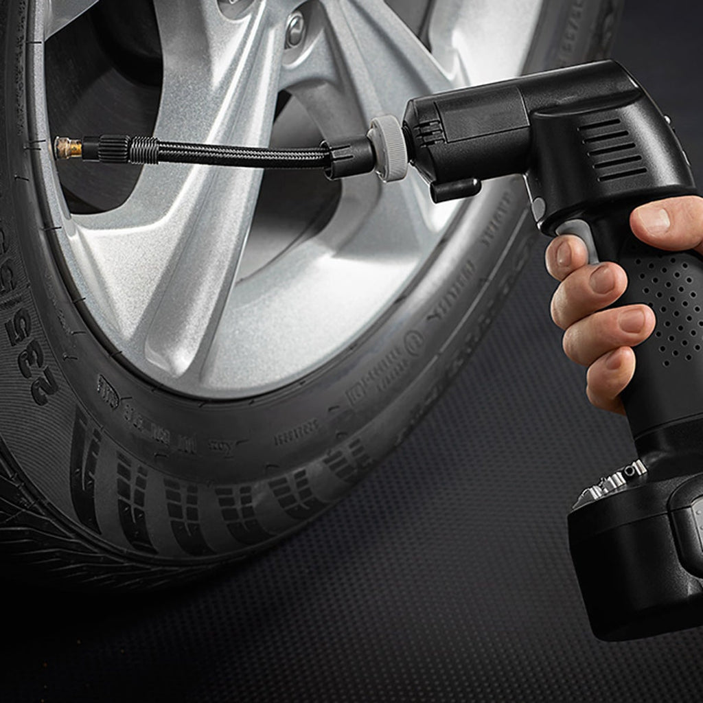 Portable Tire Inflator Cordless Rechargeable Handheld Digital Display - Image 6