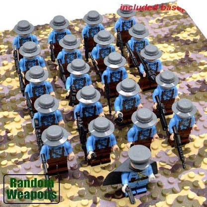 21pcs Army Soldier Building Block Set for Kids