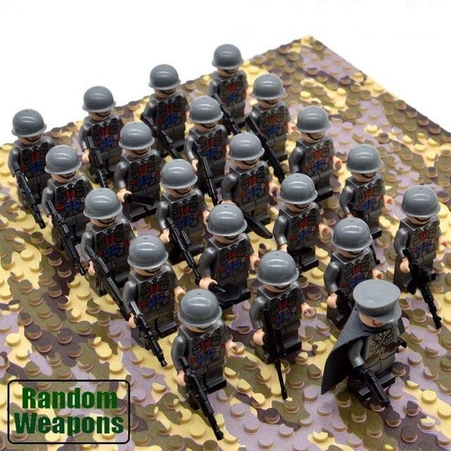 21pcs Army Soldier Building Block Set for Kids