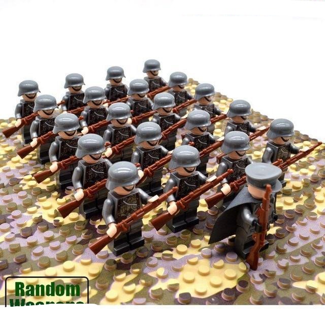 21pcs Army Soldier Building Block Set for Kids
