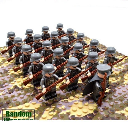 21pcs Army Soldier Building Block Set for Kids