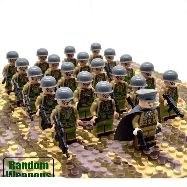 21pcs Army Soldier Building Block Set for Kids