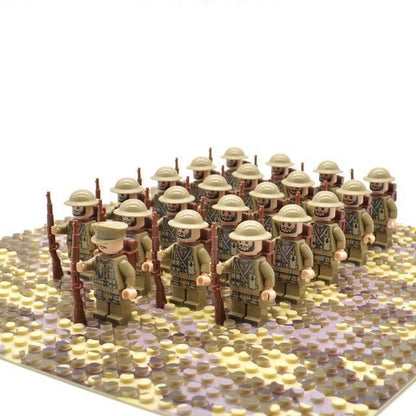 21pcs Army Soldier Building Block Set for Kids