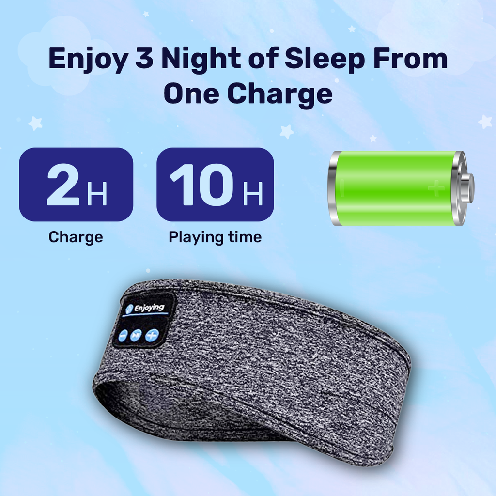 Comfortable Wireless Headphones for Sleeping and Relaxation