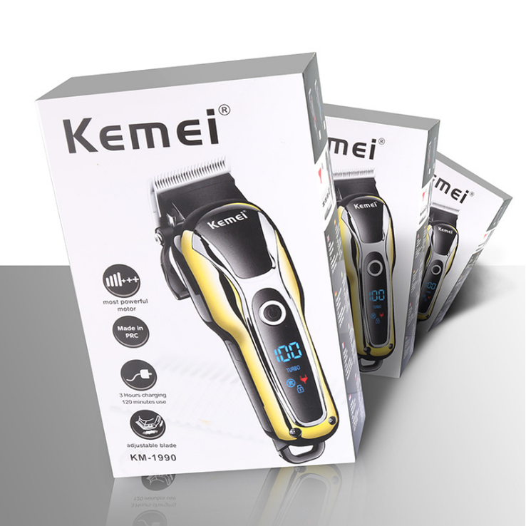 Professional Cordless Hair Clippers and Trimmers for Barber with Digital LED Display - Image 6