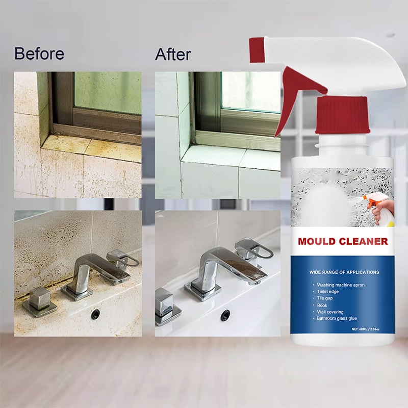 Professional Mold Remover and Mildew Spray with Fast-Acting Stain Killer Formula - Image 1