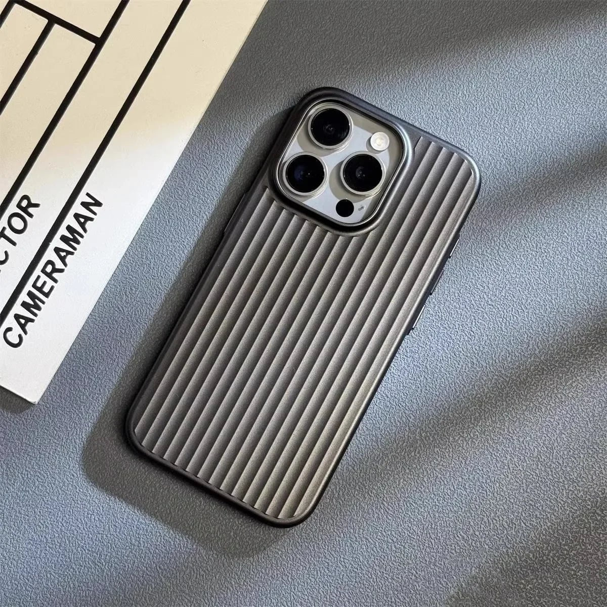 Protective Iphone Case Slim Ribbed Matte Finish Scratch Resistant Lightweight - Image 6