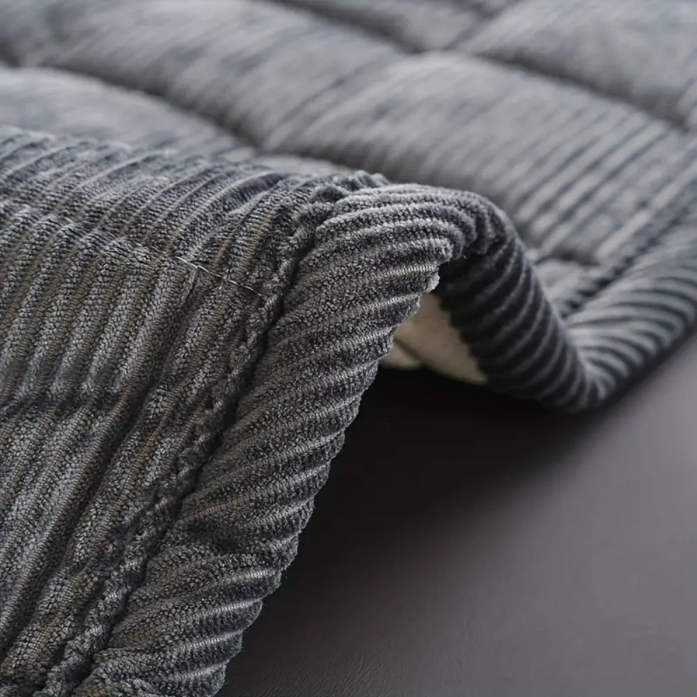 Quilted Sofa Couch Cover and Seat Protector Mat for Dogs with Soft Corduroy Texture - Image 6