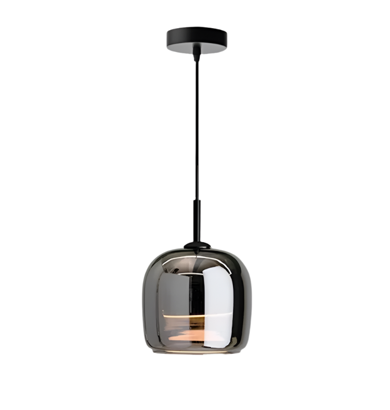 Contemporary Black Accent Pendant Ceiling Light