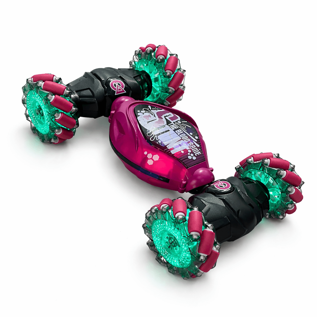 Rc Stunt Car with Gesture Control Transforming Chassis and LED Light-Up Wheels - Image 2