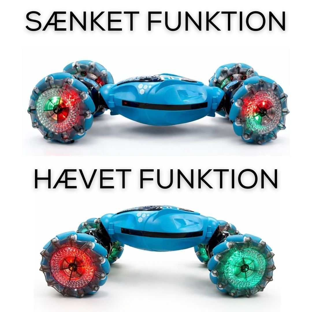 Rc Stunt Car with Gesture Control Transforming Chassis and LED Light-Up Wheels - Image 4