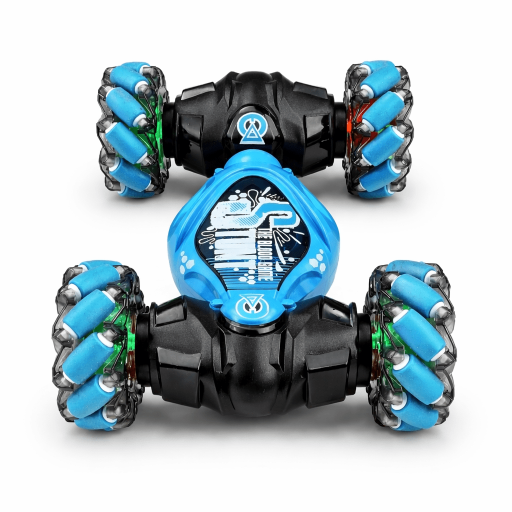Rc Stunt Car with Gesture Control Transforming Chassis and LED Light-Up Wheels - Image 7