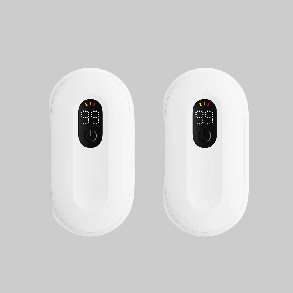 Rechargeable Electric Reusable Hand Warmers with Magnetic Design Portable Pocket Set of 2 - Image 1