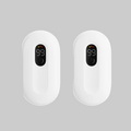 Rechargeable Electric Reusable Hand Warmers with Magnetic Design Portable Pocket Set of 2 - Image 1