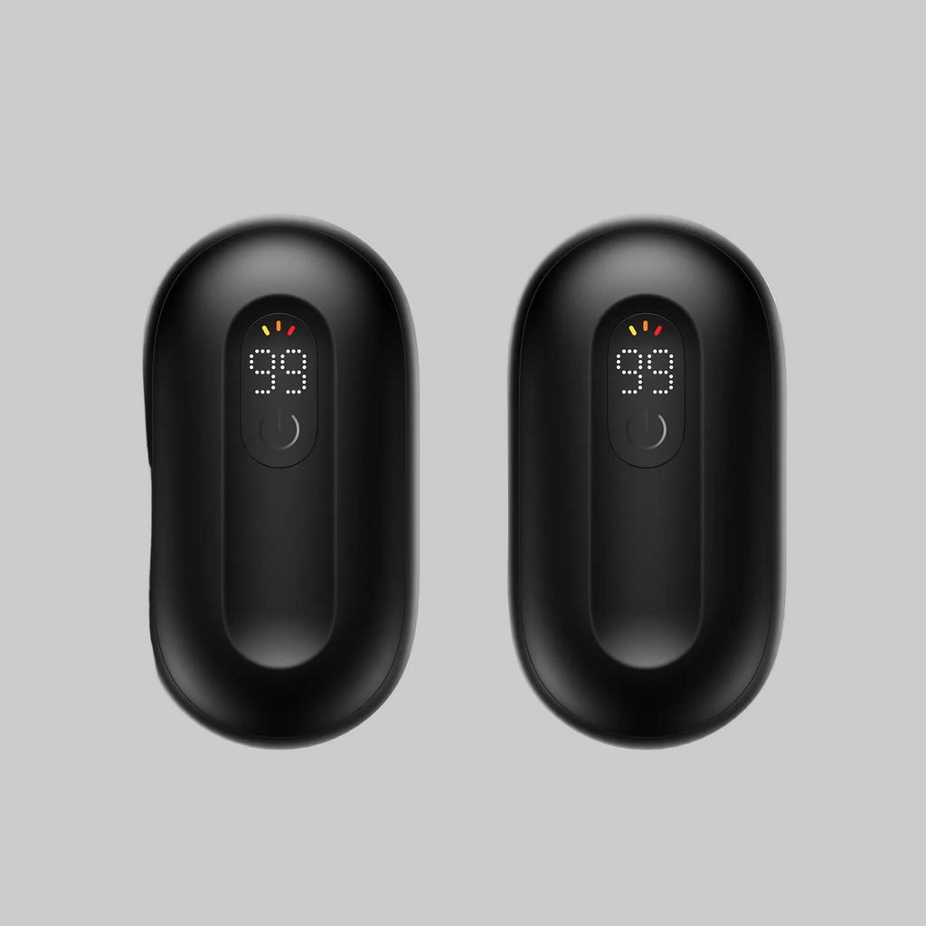 Rechargeable Electric Reusable Hand Warmers with Magnetic Design Portable Pocket Set of 2 - Image 4