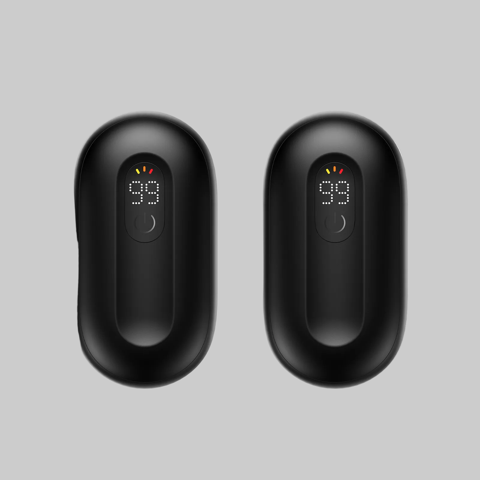 Rechargeable Electric Reusable Hand Warmers with Magnetic Design Portable Pocket Set of 2 - Image 4