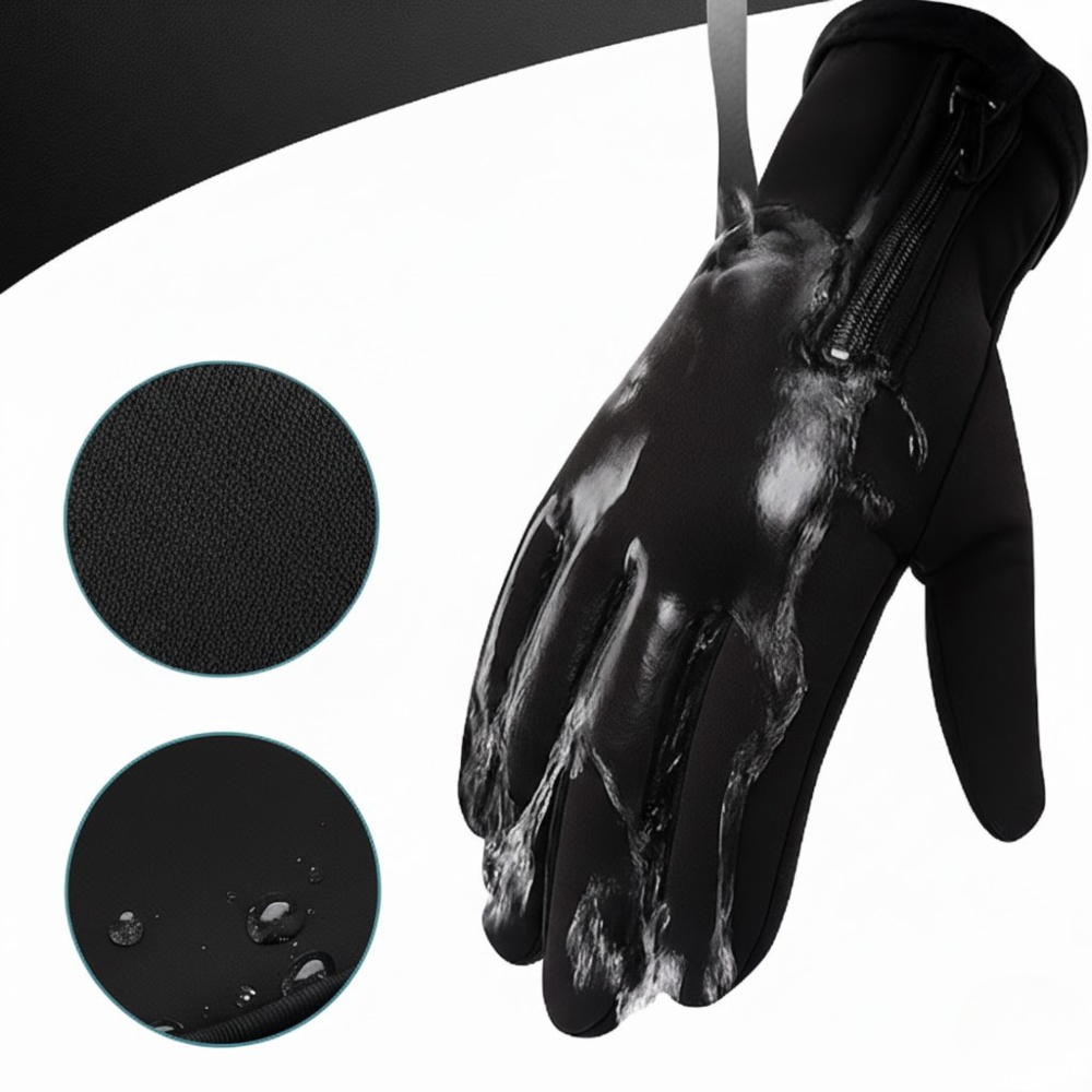 Rechargeable Heated Gloves for Skiing with Waterproof Touchscreen and Thermal Grip - Image 3