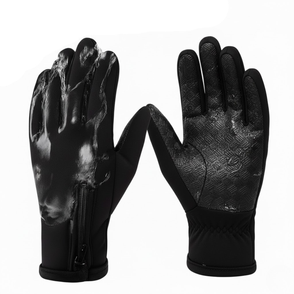 Rechargeable Heated Gloves for Skiing with Waterproof Touchscreen and Thermal Grip - Image 4