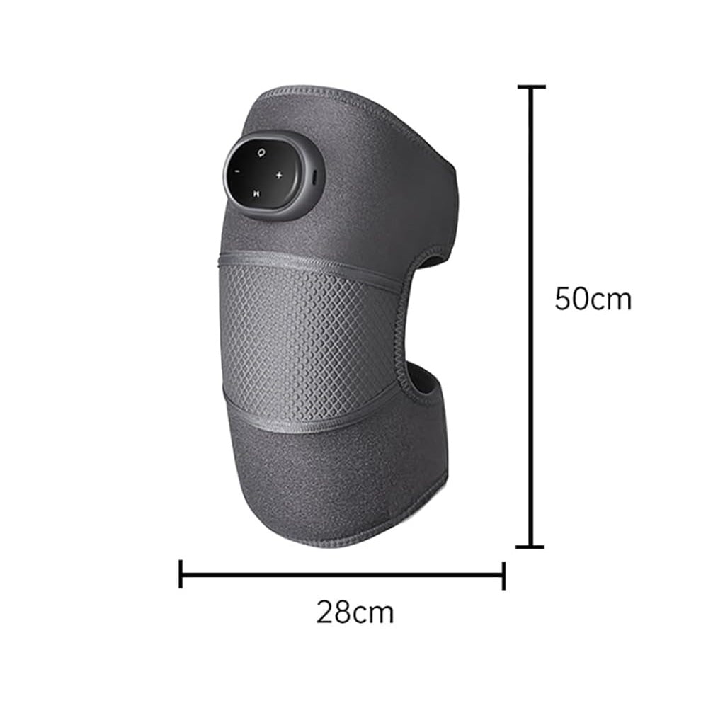Rechargeable Heated Knee Massager and Wrap with Vibration Adjustable Heat and Digital Controls - Image 12
