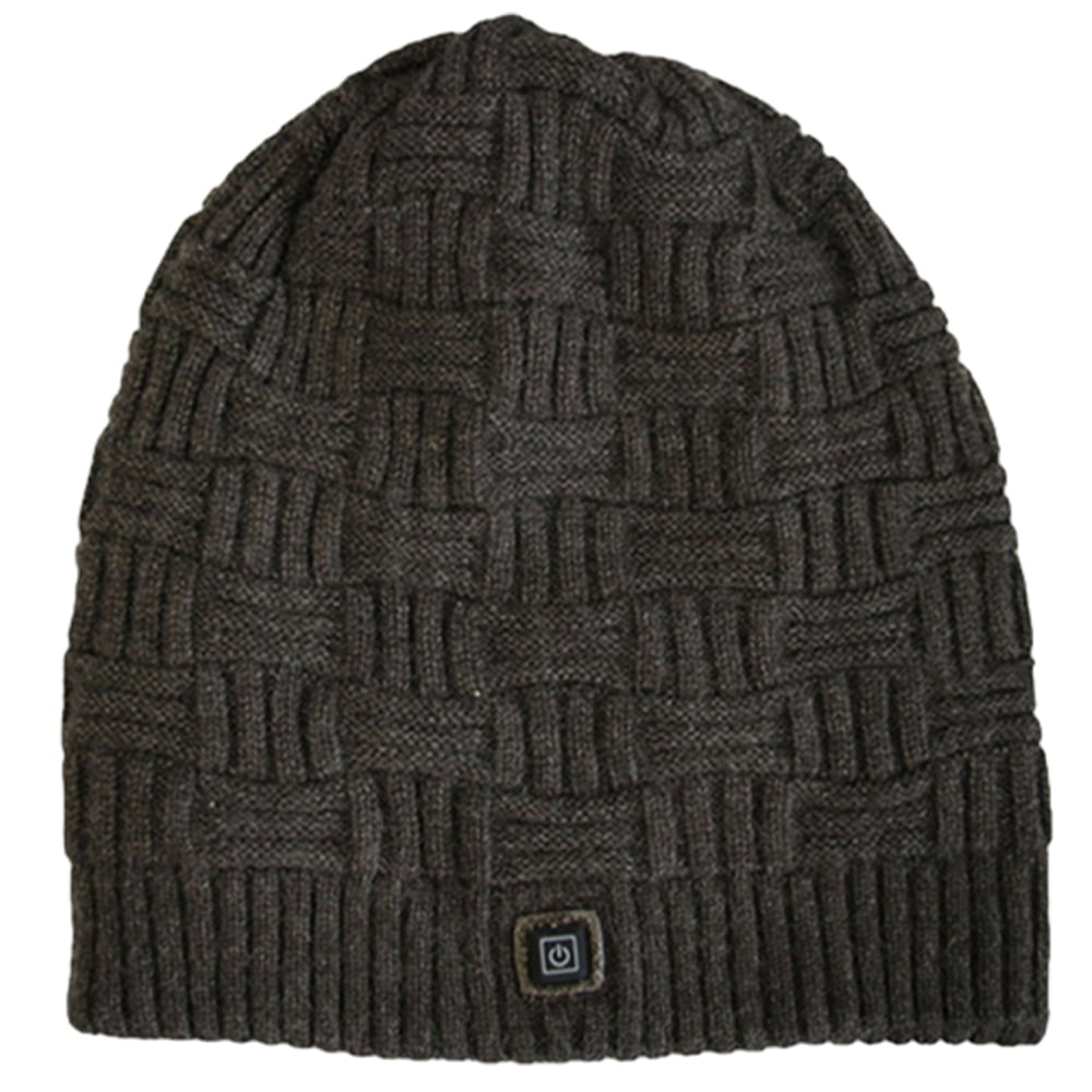 Rechargeable Heated Winter Beanie Hat with Ear Flaps and 3400mah Battery Skull Cap - Image 2