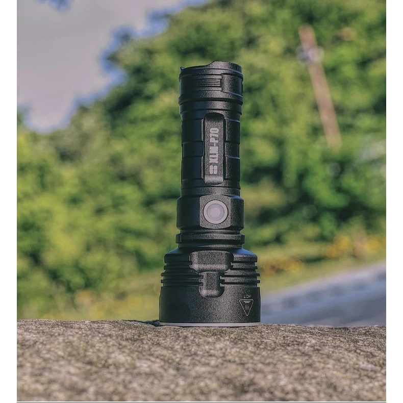 Rechargeable LED Flashlight and Torch with High Lumen Output Aluminum Alloy Body and Tactical Design - Image 1