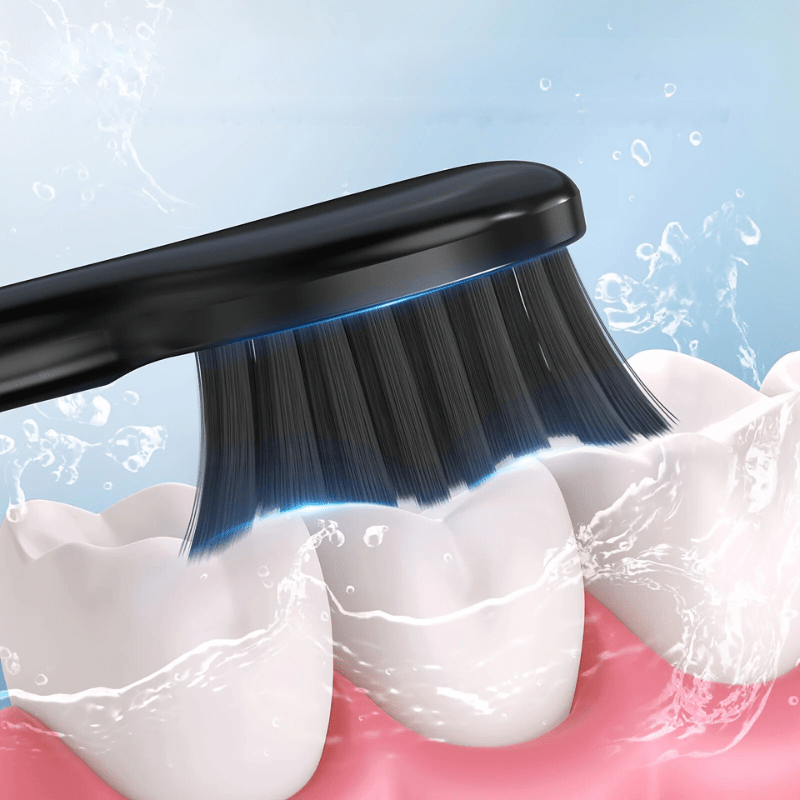 Rechargeable Sonic Electric Toothbrush with Timer 8 Replacement Heads and Travel Case - Image 5