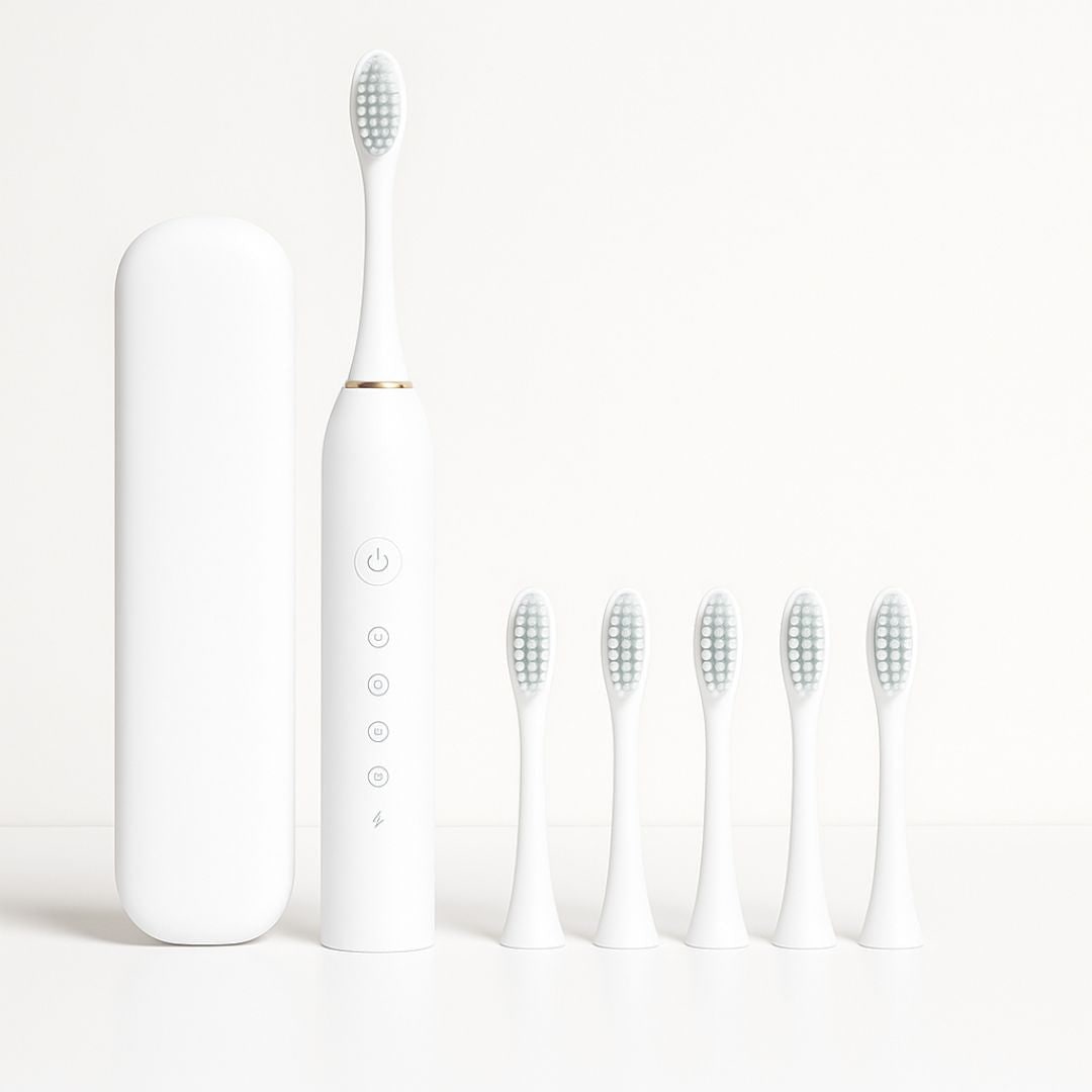 Rechargeable Sonic Electric Toothbrush with Timer and Soft Contoured Bristles - Image 6