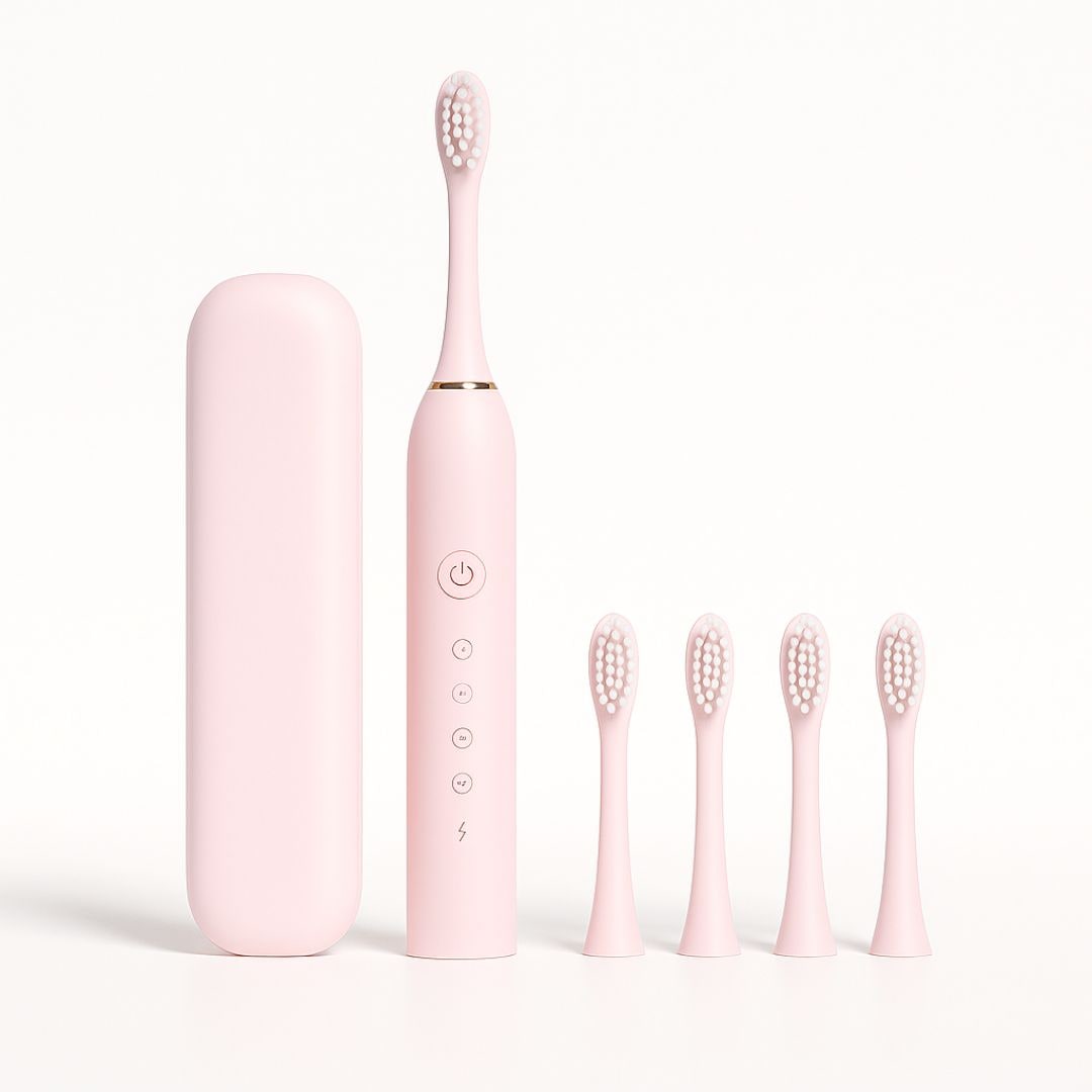 Rechargeable Sonic Electric Toothbrush with Timer and Soft Contoured Bristles - Image 8
