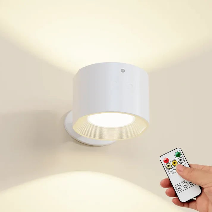 Rechargeable Wall Light and Battery Powered Sconce with Magnetic Mount and Remote Control - Image 2