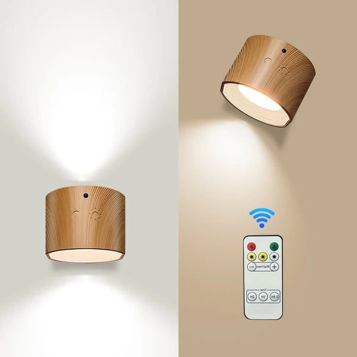 Rechargeable Wall Light and Battery Powered Sconce with Magnetic Mount and Remote Control - Image 3