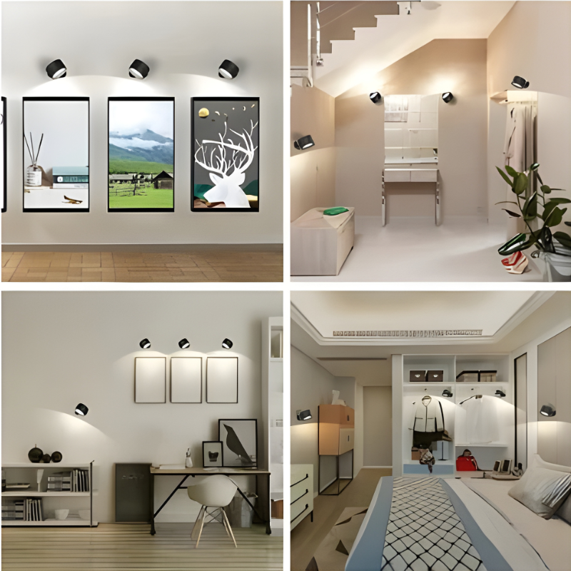 Rechargeable Wall Sconce with 360° Magnetic Mount and Wireless LED Lighting Outdoor - Image 14
