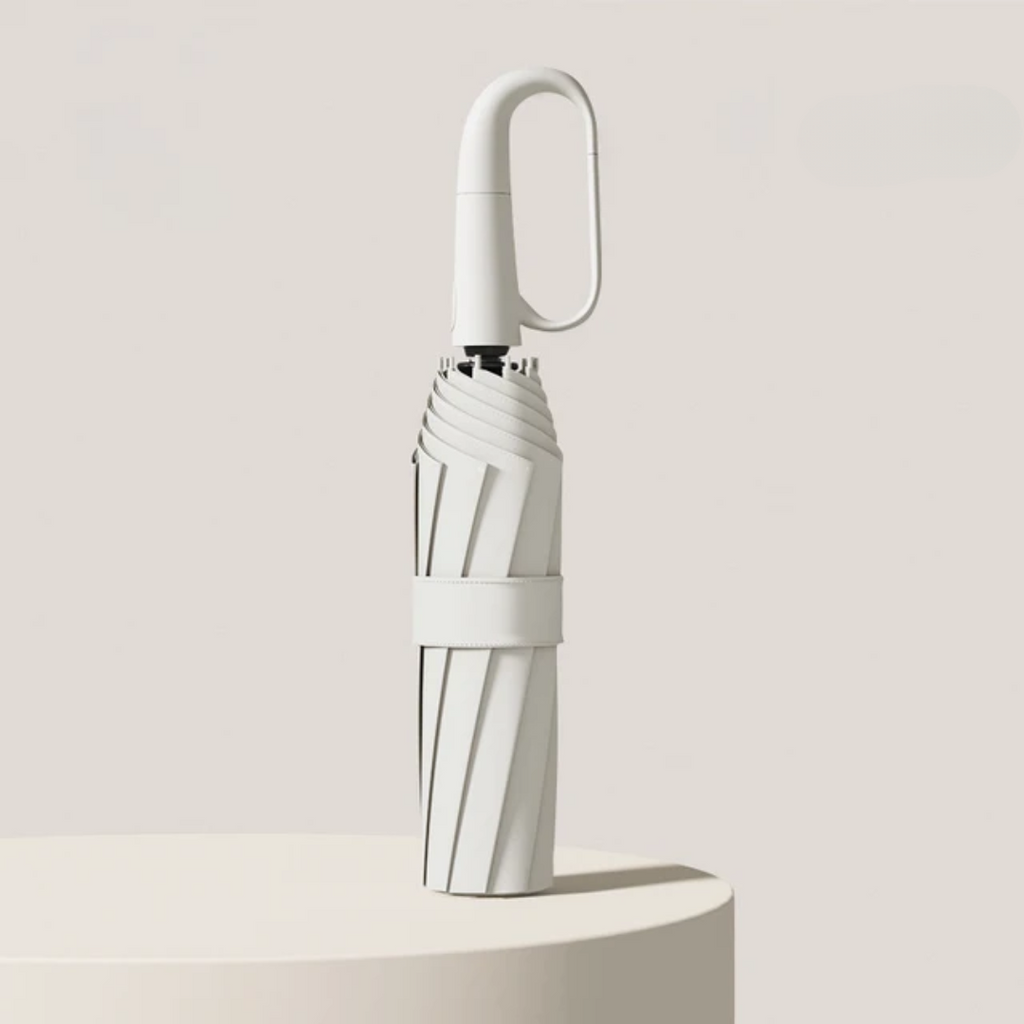 Repel Windproof Travel Umbrella with Automatic Reverse Folding and Compact Carabiner Handle - Image 4