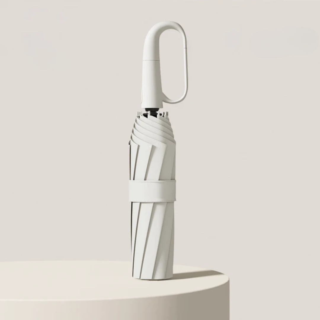 Repel Windproof Travel Umbrella with Automatic Reverse Folding and Compact Carabiner Handle - Image 4