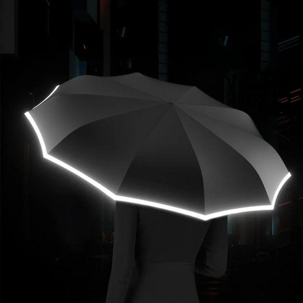 Repel Windproof Travel Umbrella with Automatic Reverse Folding and Compact Carabiner Handle - Image 8