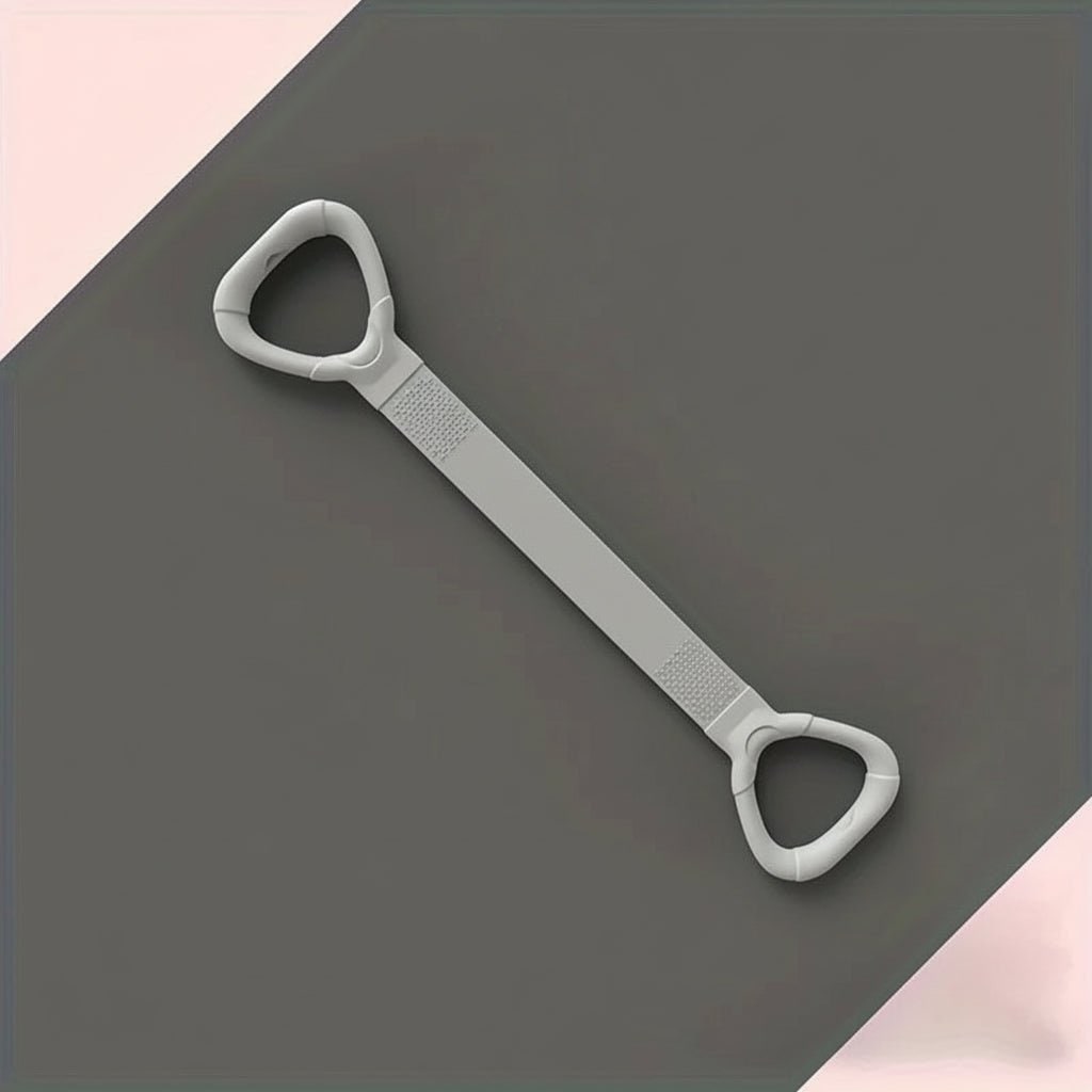 Resistance Band Exercise Figure 8 Elastic Loop Handles Portable - Image 3