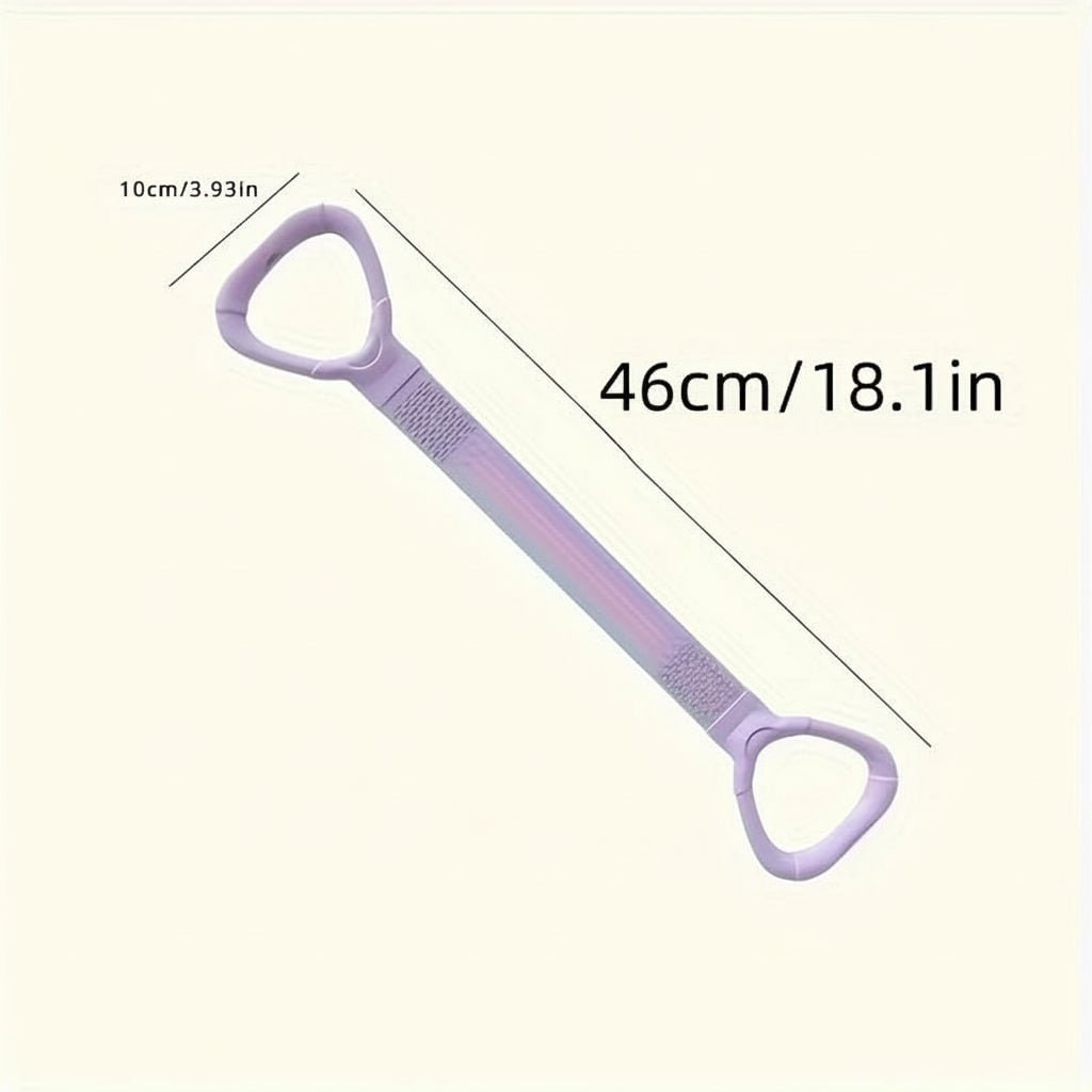 Resistance Band Exercise Figure 8 Elastic Loop Handles Portable - Image 6