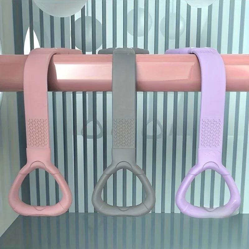 Resistance Band Exercise Figure 8 Elastic Loop Handles Portable - Image 7