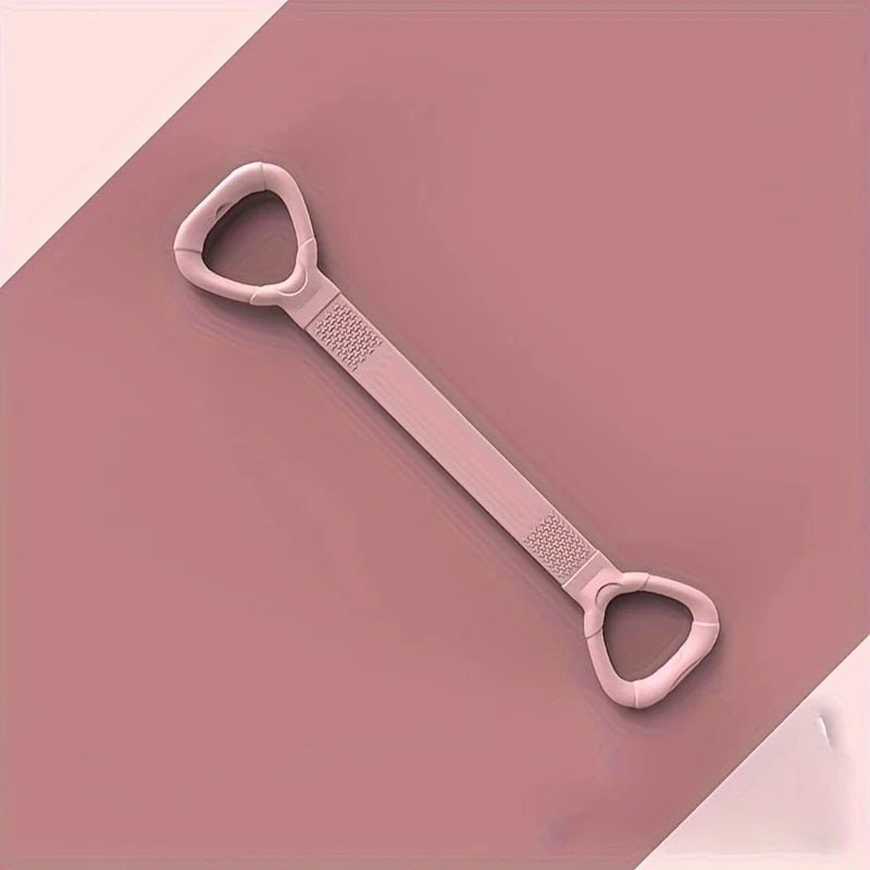 Resistance Band Exercise Figure 8 Elastic Loop Handles Portable - Image 8