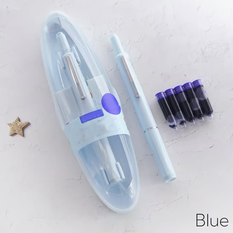 Retractable Fountain Pen with Fine Nibs Smooth Ink Flow and Pocket Clip Cartridges - Image 10