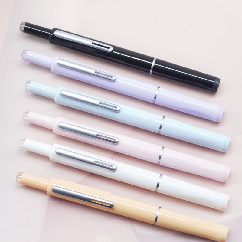 Retractable Fountain Pen with Fine Nibs Smooth Ink Flow and Pocket Clip Cartridges - Image 8