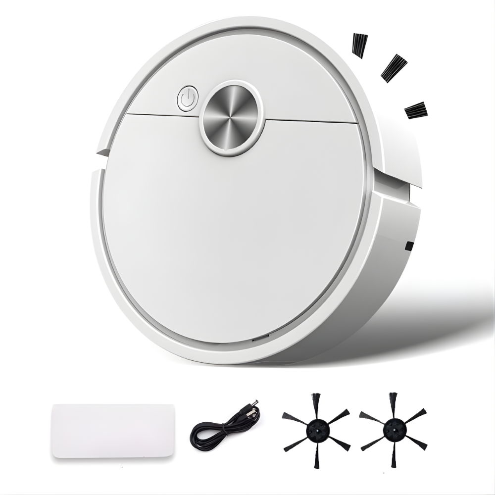Robot Vacuum and Automatic Mop with Smart Navigation and Dual Spinning Pads - Image 1