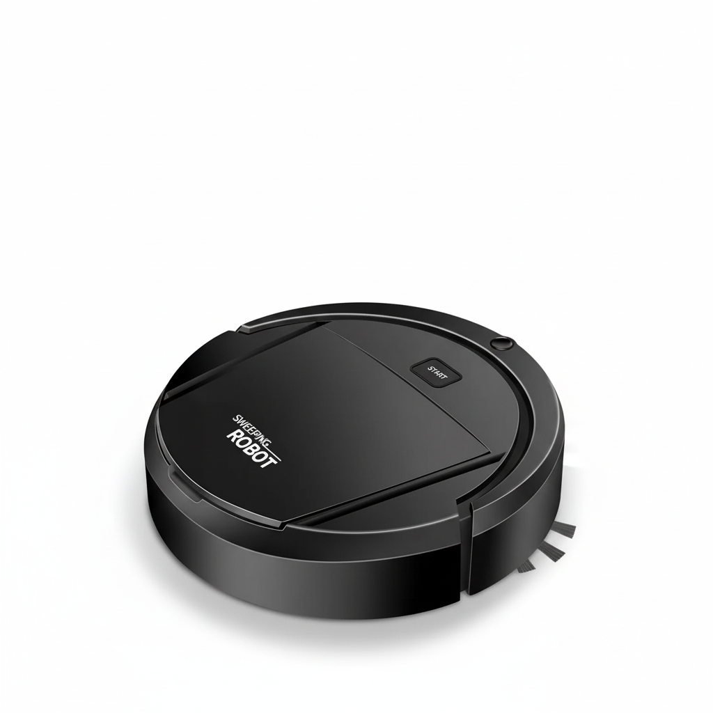 Robot Vacuum Cleaner with Automatic Navigation and Dual Side Brushes - Image 1