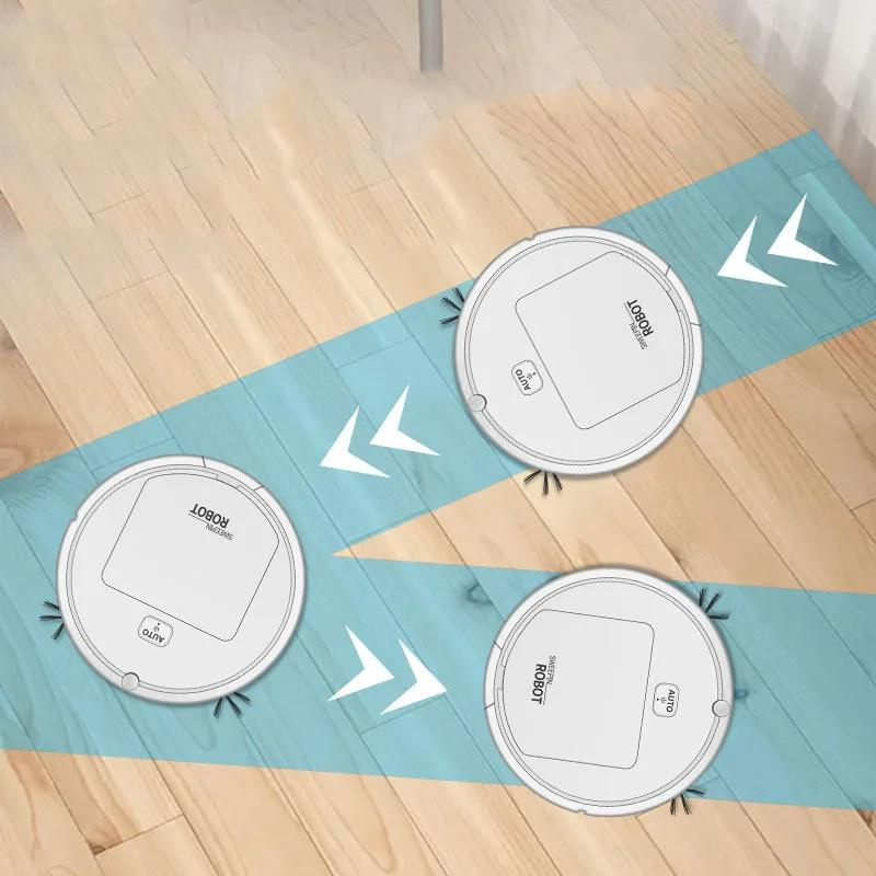 Robot Vacuum Cleaner with Automatic Navigation and Dual Side Brushes - Image 5