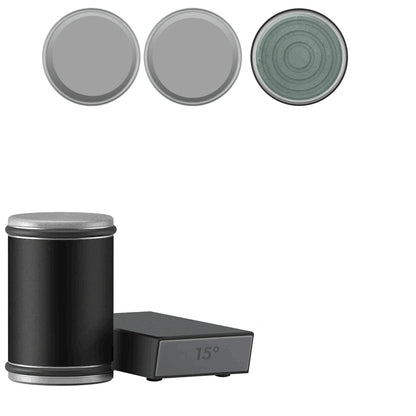 2-in-1 Rolling Knife Sharpener Dual-Angle Kitchen Blade Tool