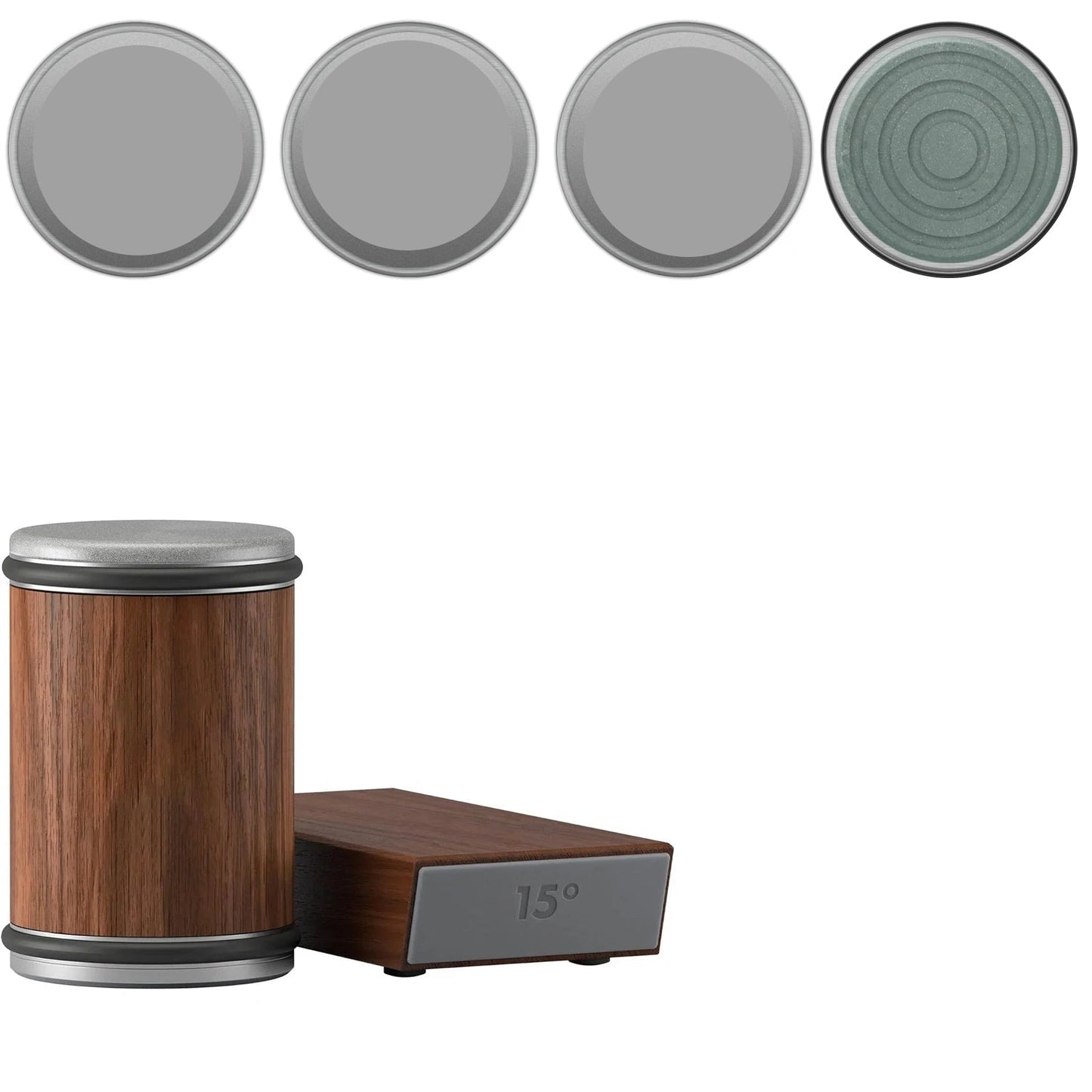 2-in-1 Rolling Knife Sharpener Dual-Angle Kitchen Blade Tool