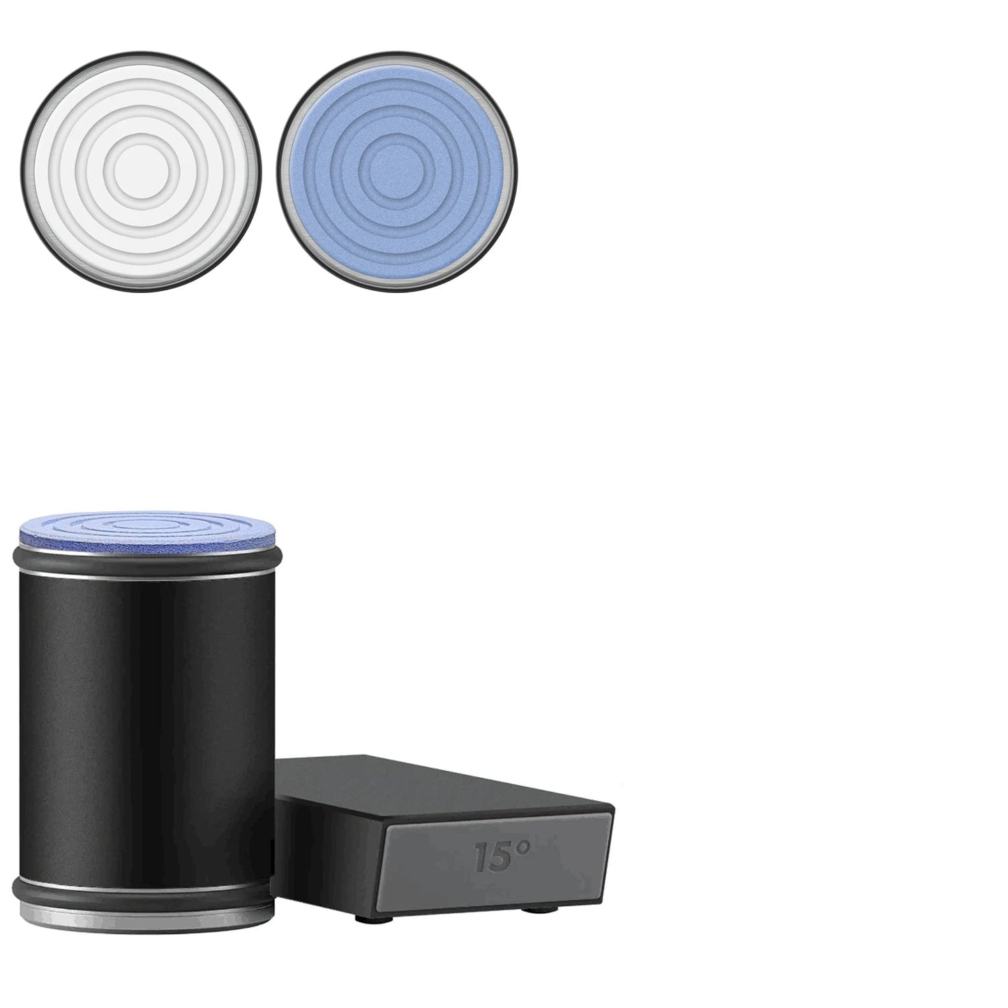 2-in-1 Rolling Knife Sharpener Dual-Angle Kitchen Blade Tool