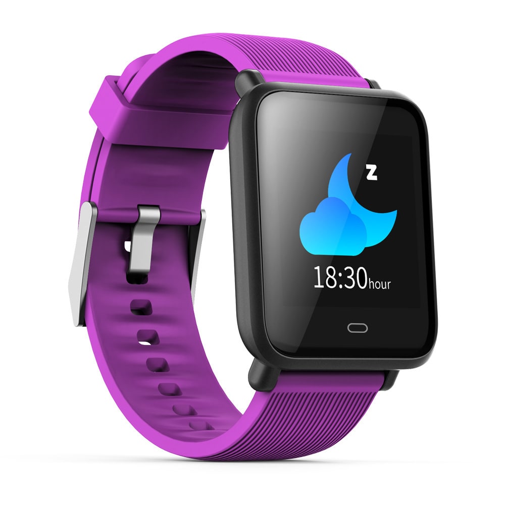 Rugged GPS Fitness Smartwatch with Heart Rate Monitor Waterproof Digital Touchscreen and Sport Strap - Image 1
